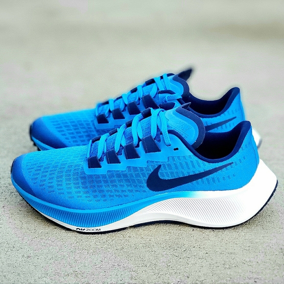 Nike Shoes - Nike Air Zoom Pegasus 37 Women's Running Blue Shoe